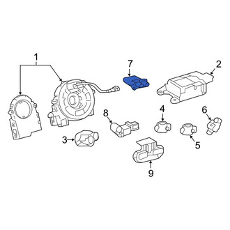 Toyota OE - Right Air Bag Seat Sensor Mat