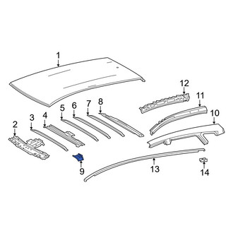 Toyota OE - Roof Bow Bracket