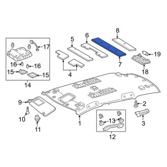 Toyota Car & Truck Replacement Headliners — CARiD.com