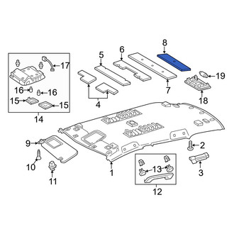 Toyota OE - Rear Headliner Insulator