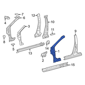 Toyota OE - Left Outer Body A-Pillar