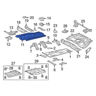 Toyota OE - Center Floor Pan