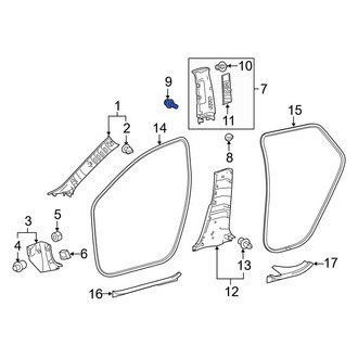 Toyota OE - Console Trim Panel Bolt