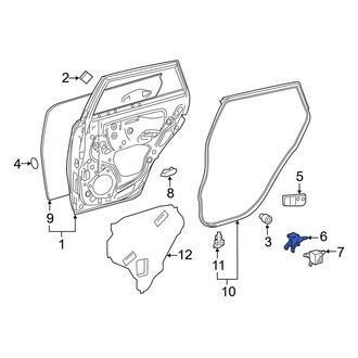 Toyota OE - Left Outer Door Shell