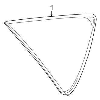 Toyota OE - Quarter Panel - Glass