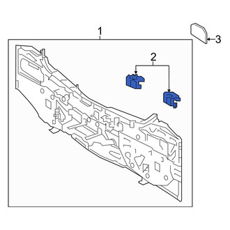 Toyota OE - Rear Body Panel Bracket