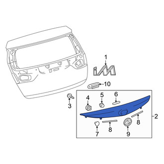 Toyota OE - Rear Liftgate Finish Panel