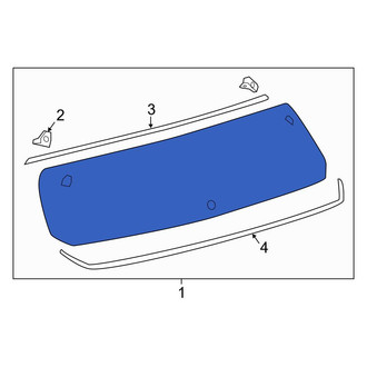 Toyota OE - Rear Liftgate Glass