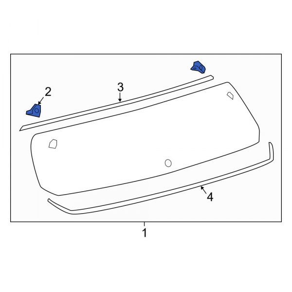 Back Glass Spacer