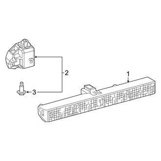 Toyota OE - Rear Lamps - High Mounted Stop Lamp