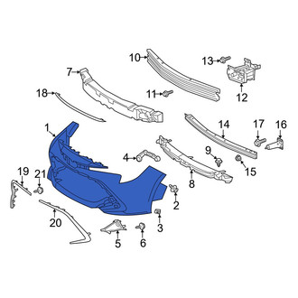 Toyota OE - Front Bumper Cover
