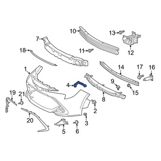 Toyota OE - Front Left Bumper Guide
