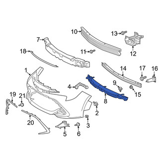 Toyota OE - Front Lower Bumper Impact Absorber