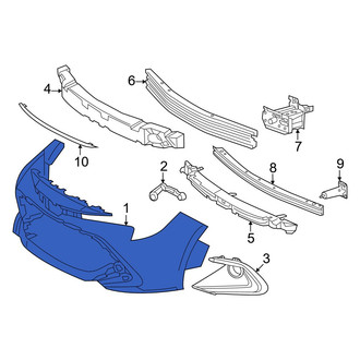 Toyota OE - Front Bumper Cover