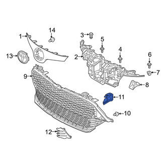 Toyota OE - Left Grille Seal