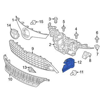 Toyota OE - Right Grille Seal