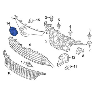 Toyota OE - Front Grille Emblem
