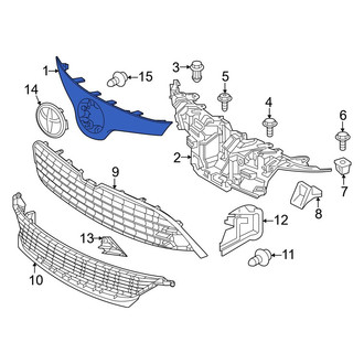 Toyota OE - Front Upper Grille
