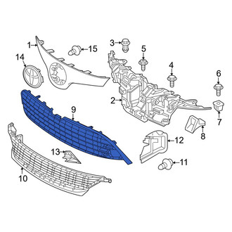 Toyota OE - Front Center Grille