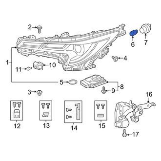 Toyota OE - Tail Light Bulb