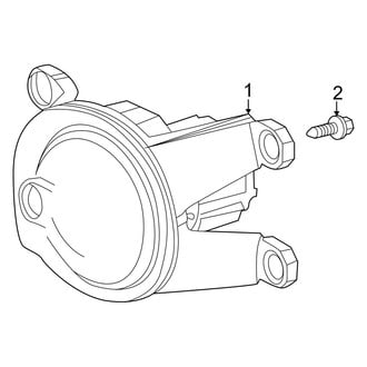 Toyota OE - Front Lamps - Fog Lamps (Hatchback)