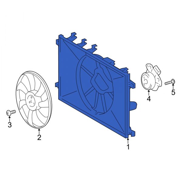 Engine Cooling Fan Shroud