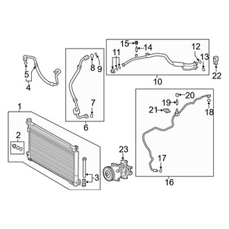 Toyota OE - A/C Service Valve Cap
