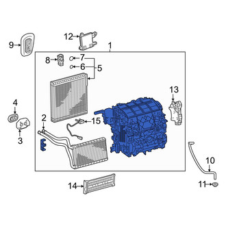 Toyota OE - HVAC Unit Case Assembly