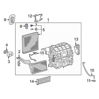 Toyota OE - A/C Refrigerant Line O-Ring