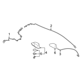 Toyota OE - Electrical - Antenna (Hatchback)