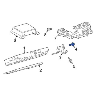 Toyota OE - Radio Screw