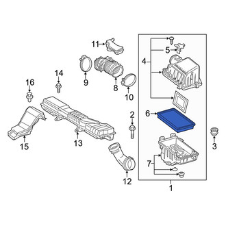 Toyota OE - Engine Air Filter