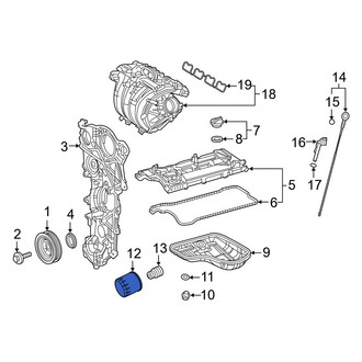 Toyota OE - Engine Oil Filter