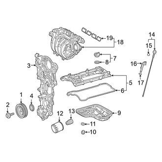 Toyota OE - Engine / Transaxle - Engine Parts (Hatchback)