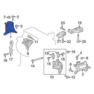 Toyota OE - Right Engine Mount