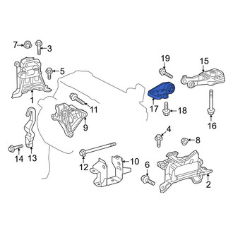 Toyota OE - Front Engine Support Rod