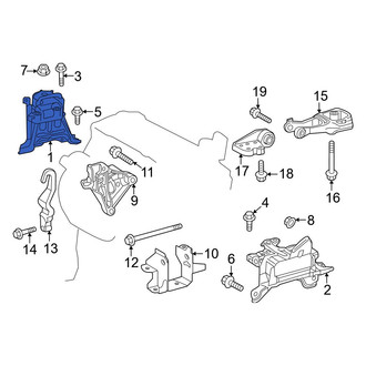 Toyota OE - Right Engine Mount
