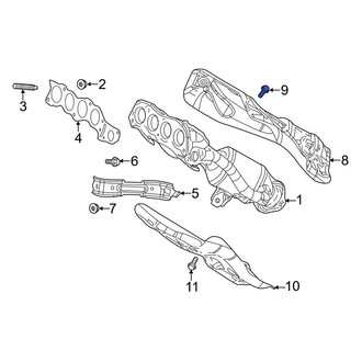Toyota OE - Upper Exhaust Manifold Heat Shield Bolt