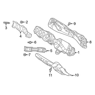 Toyota OE - Exhaust System - Manifold (Hatchback)
