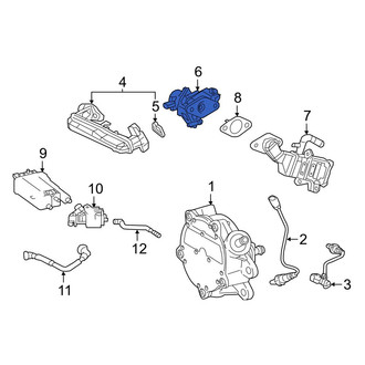Toyota OE - Exhaust Gas Recirculation (EGR) Valve