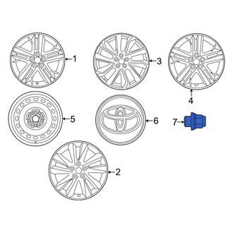 Toyota OE - Wheel Lug Nut
