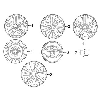Toyota OE - Wheels (Hatchback)