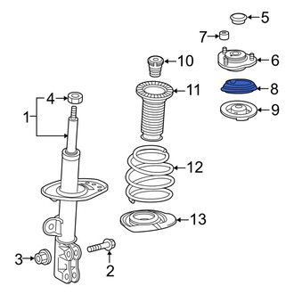 Toyota OE - Front Suspension Strut Bearing