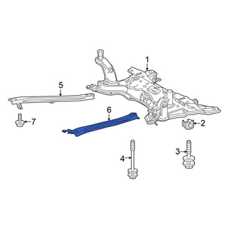 Toyota OE - Front Left Suspension Crossmember Reinforcement