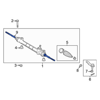 Toyota OE - Outer Steering Tie Rod End