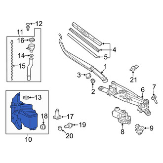 Toyota OE - Washer Fluid Reservoir