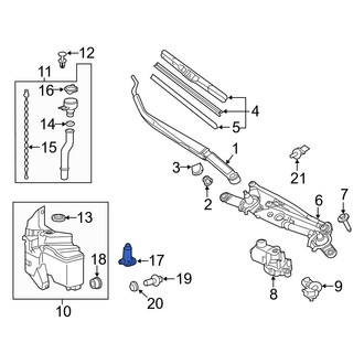 Toyota OE - Windshield Washer Pump