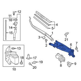 Toyota OE - Wiper Linkage