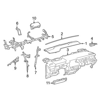 Toyota OE - Instrument Panel (Hatchback)