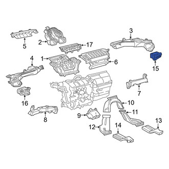 Toyota OE - Front Right Dashboard Air Vent